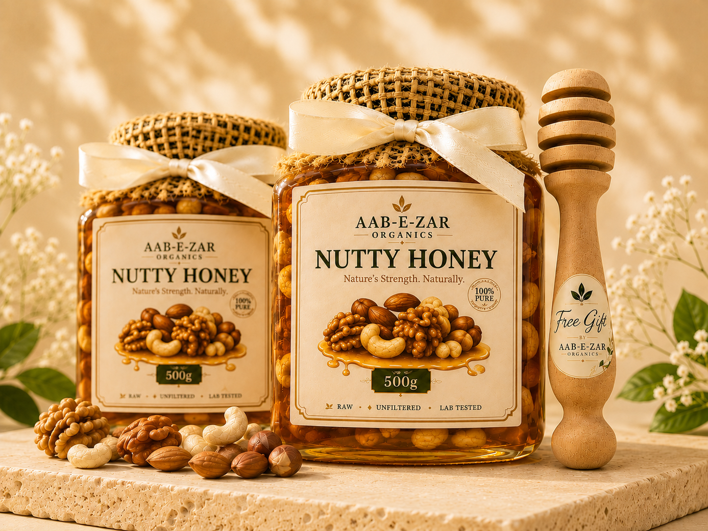 AAB-E-ZAR Premium Nutty Shaftal Honey