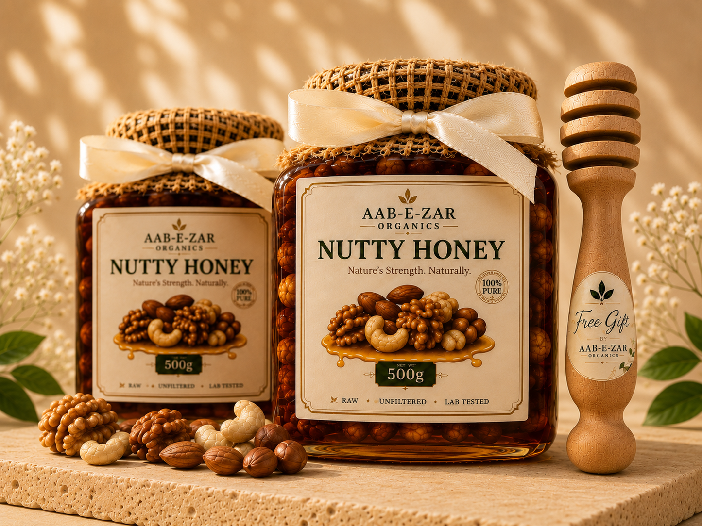 AAB-E-ZAR Premium Nutty Sidr Honey